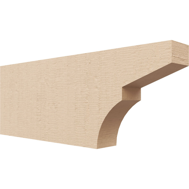 Monterey grain de bois TimberThane queue de chevron, brun clair apprêté, H 5 po x l 19 po x P 9 po