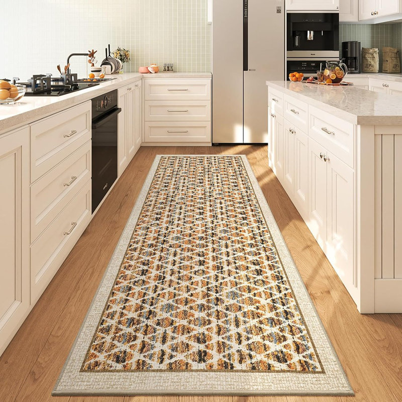 Tapis de couloir lavable et antidérapant