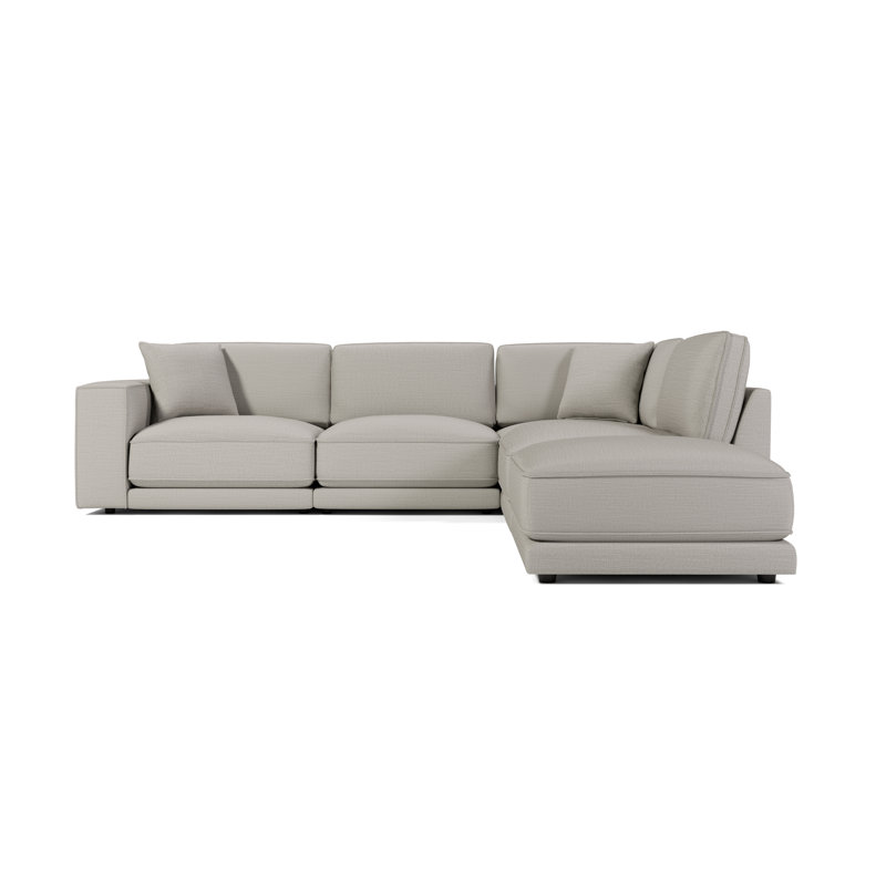Elmore Modular Sofa 3A In Stone, Gray