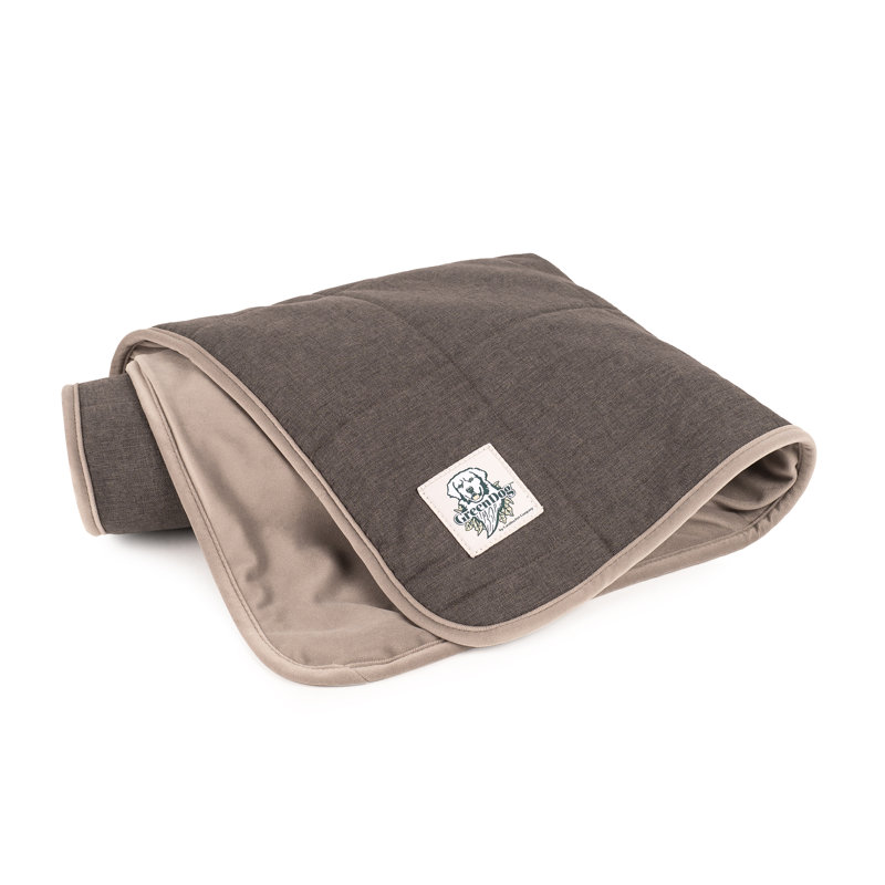 Couverture GreenDog - Luxe Netural, S/M (40" x 30"), Gris foncé