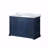 Single Basin Bathroom Vanity 48" Wide X 22" Deep, Carrara Marble Top-34722174