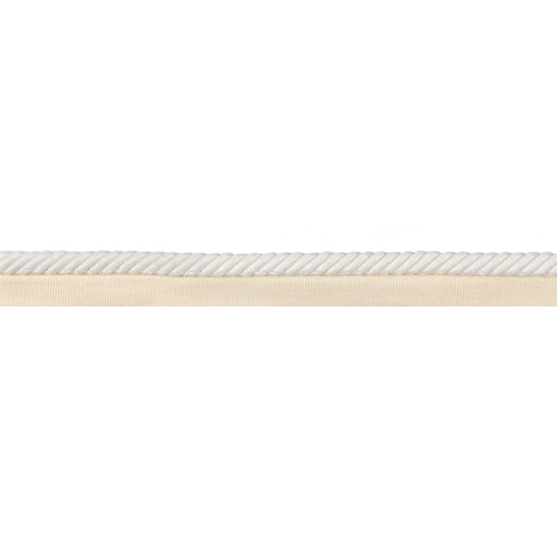 Passementerie Volume I Barodet Cotton Blend Trim, Snow