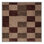 Machine Washable Checkered Gray Area Rug