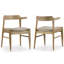 Ensemble de 2 chaises en bois délavé rétro avec dossier incurvé Atlas-2099248026