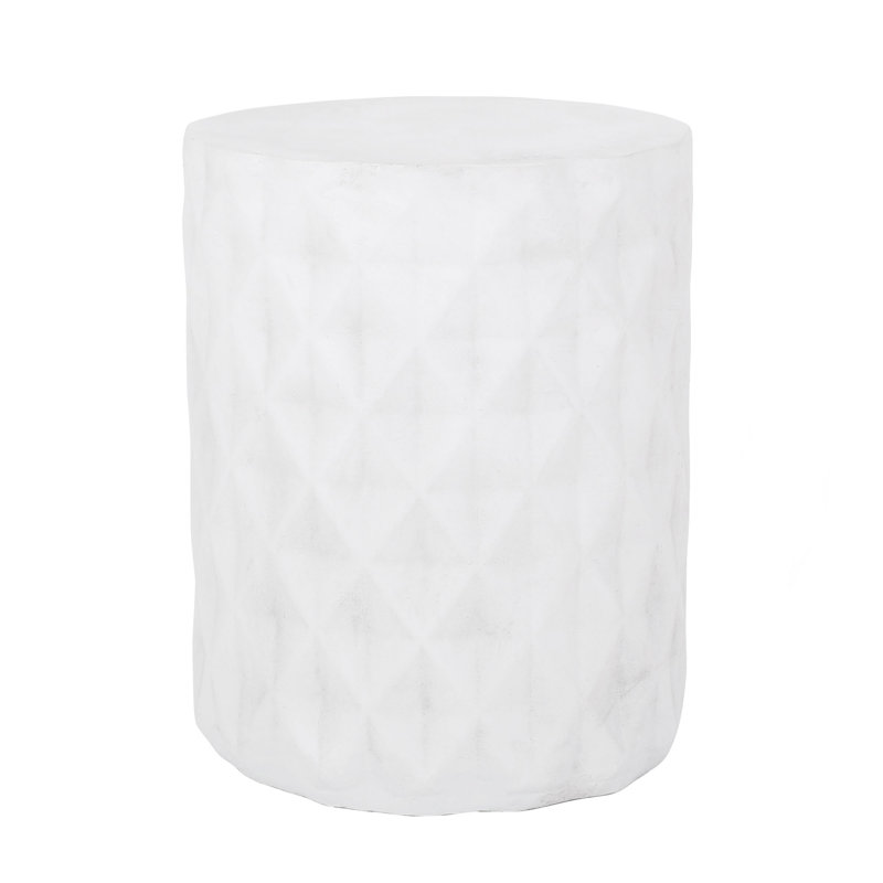 Outdoor Lightweight Concrete Side Table