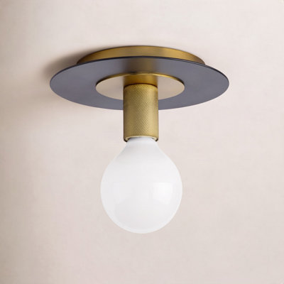 Single Light Semi Flush Mount
