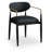 Eligah Vegan Leather Upholstered Dining Arm Chair-6766386-6766399