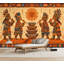 Papier peint adhésif autocollant Kokopelli Southwestern Native American Indian-129491536