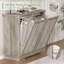Armoire poubelle 2 x 13 gallons à double inclinaison - Désodorisation-133387752-134737111