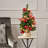 Burlap Tree With 50 Warm White LED Lights-Battery Operated
