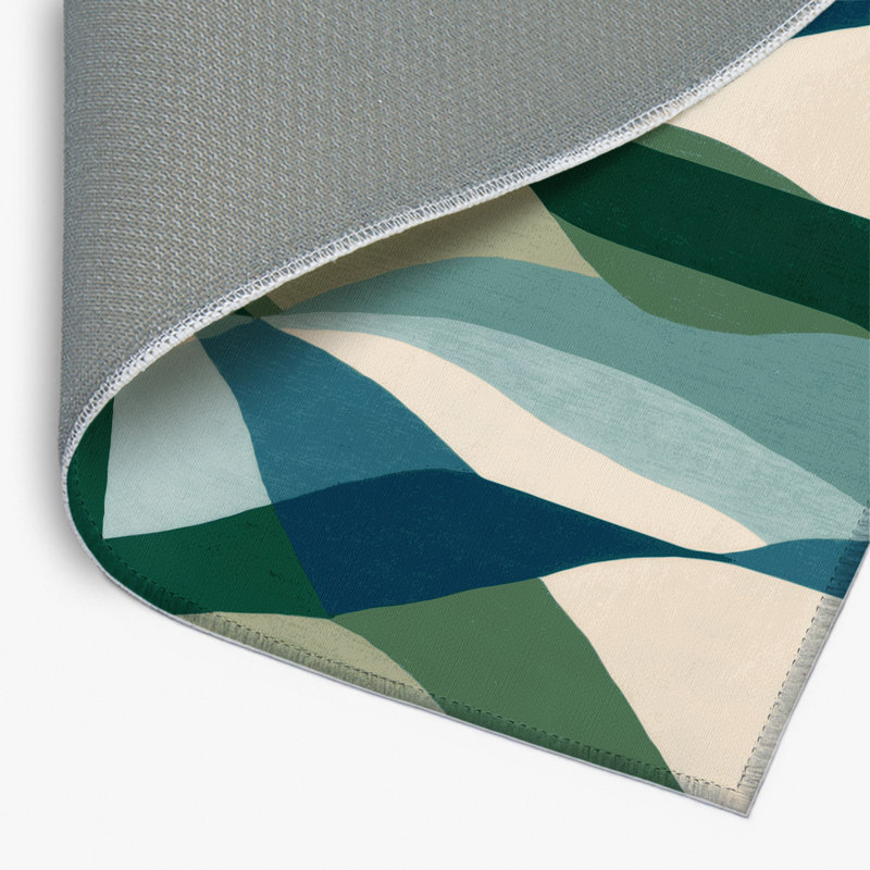 Tapis intérieur et extérieur Twilight Serenity, Rectangle 1'6" x 2'6"