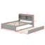 Lit double - Lit gigogne et bibliothèque inclus-1908740233