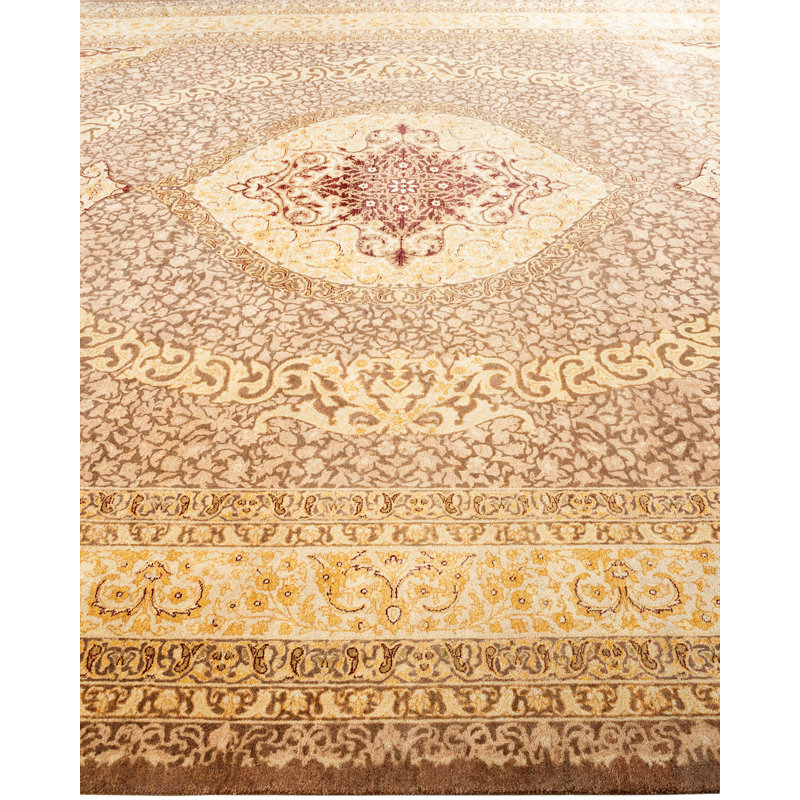 Classic One-of-a-Kind 9' 4" X 12' 7" Hand Knotted Area Rug