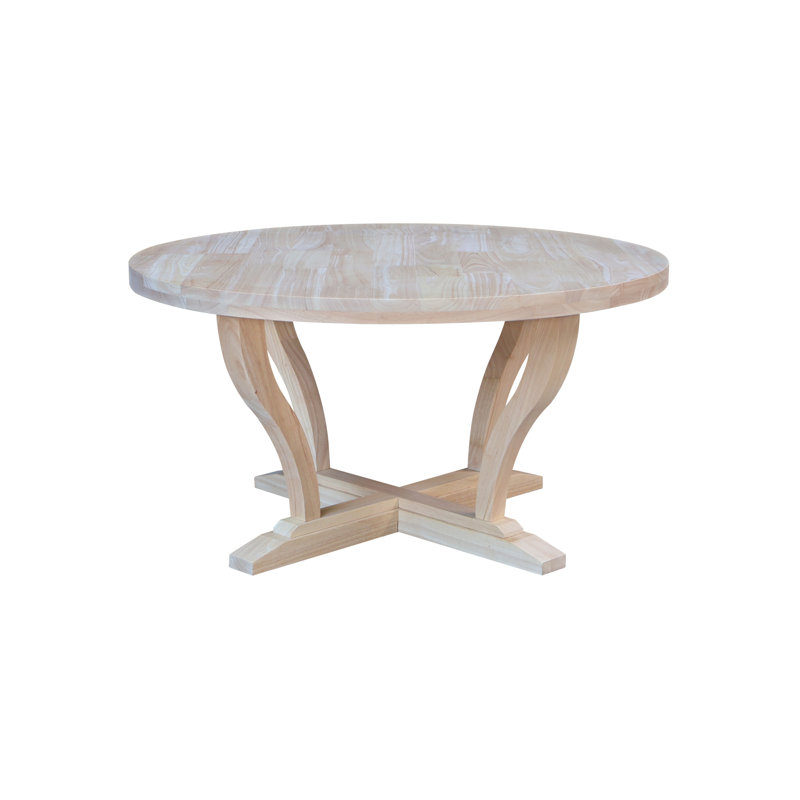 Table basse Ahlyvia, Dessus sans finition / base sans finition