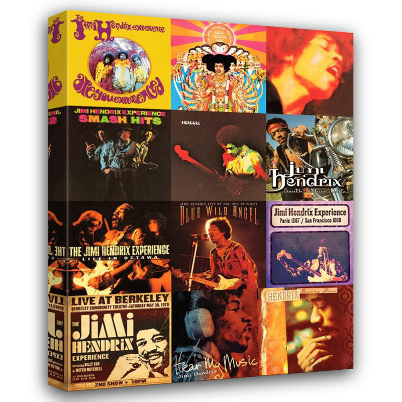 Couvertures d'albums Jimi Hendrix, H 48 po x l 36 po