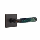 Select Round Door Lever with Square Rosette