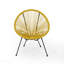 Chaise (ensemble de 2) - Jaune
