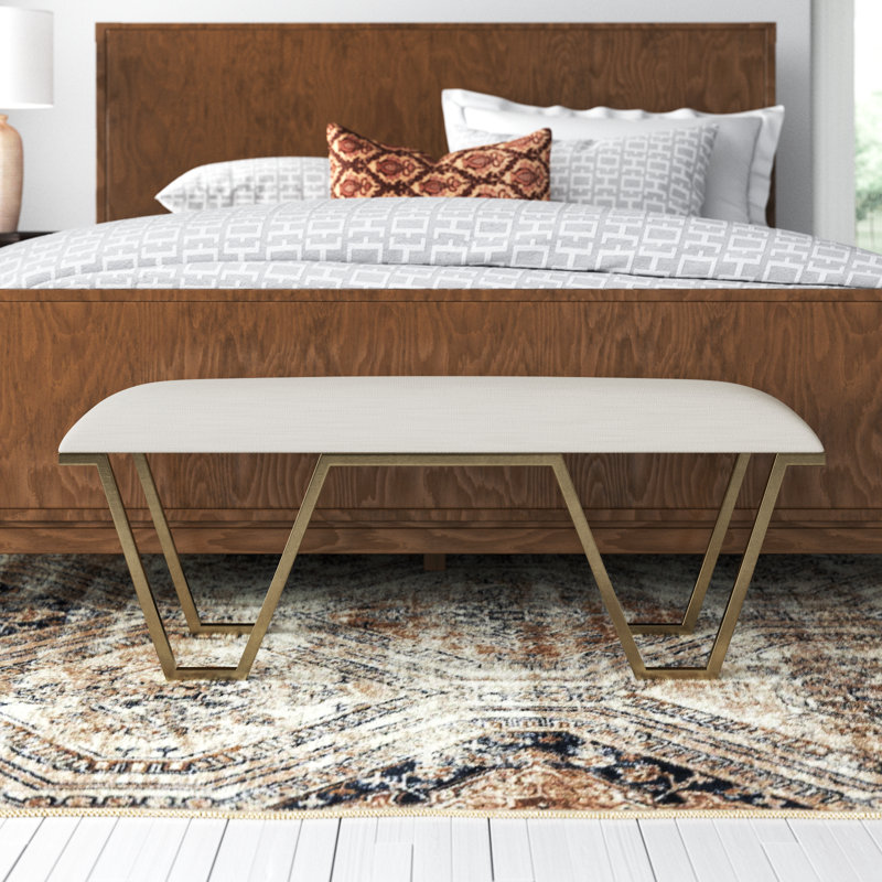 Lismore Polyester Upholstered Bench