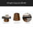 Round Coffee Table Sturdy Pedestal Wooden Tea Table For Living Room Easy To Assemble-294749657