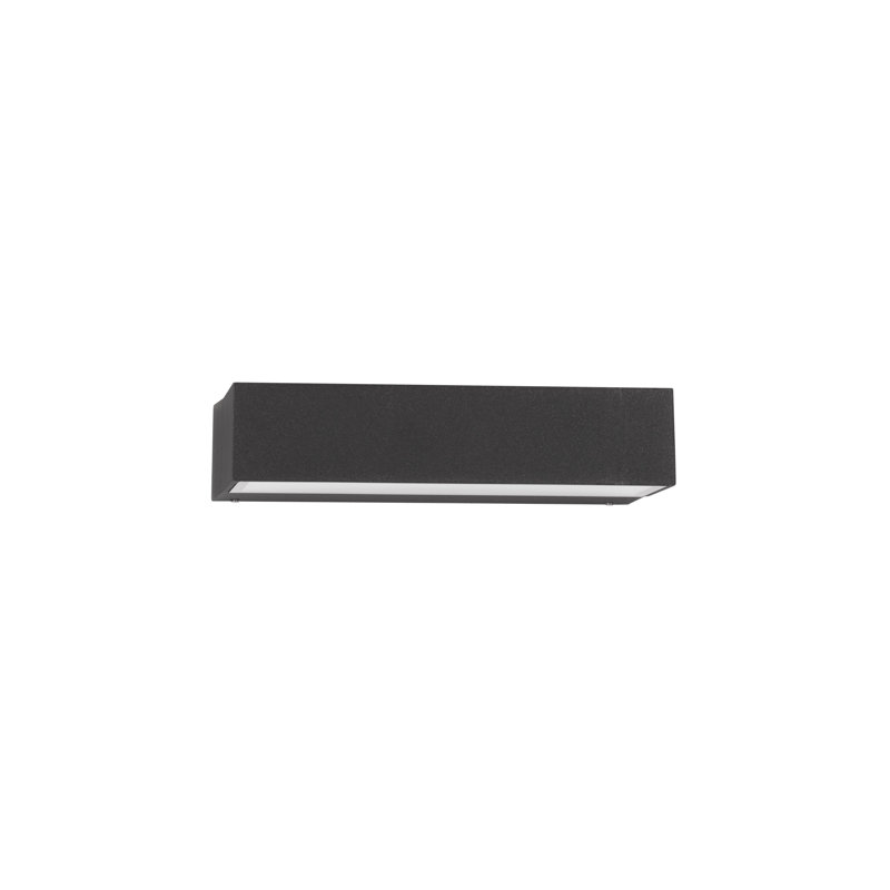 Anthracite Integrated LED Outdoor Flush Mount