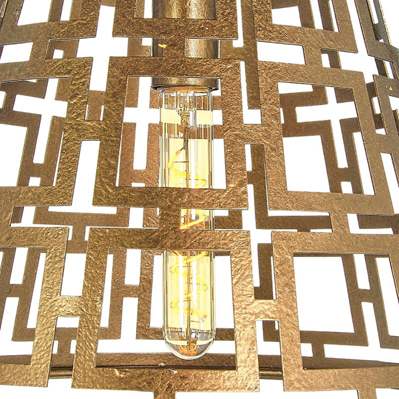 Fifth 1 - Light Single Cone Pendant, Bronzed Brass