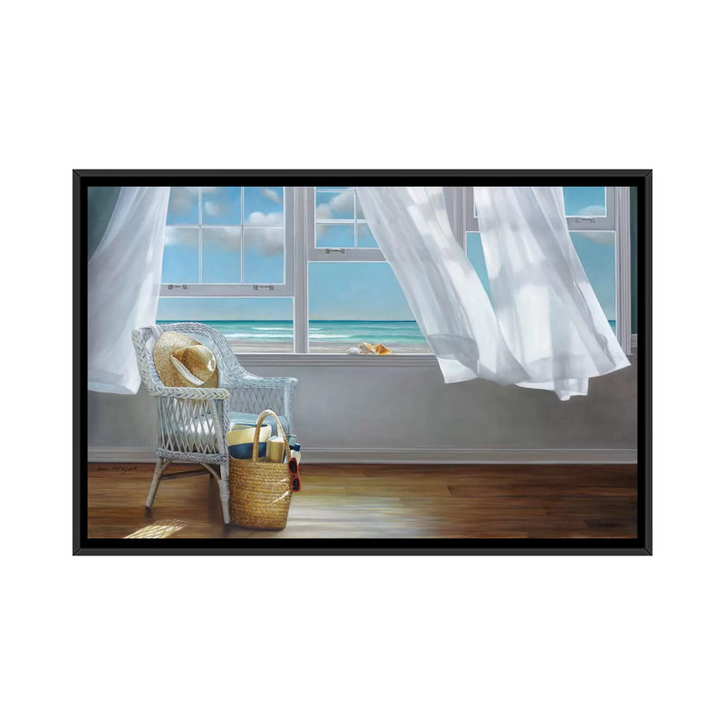 Mémoire de sens, impression sur toile tendue, H 18 po x l 26 po x p 1,5 po, Toile avec cadre noir, Pas de tapis