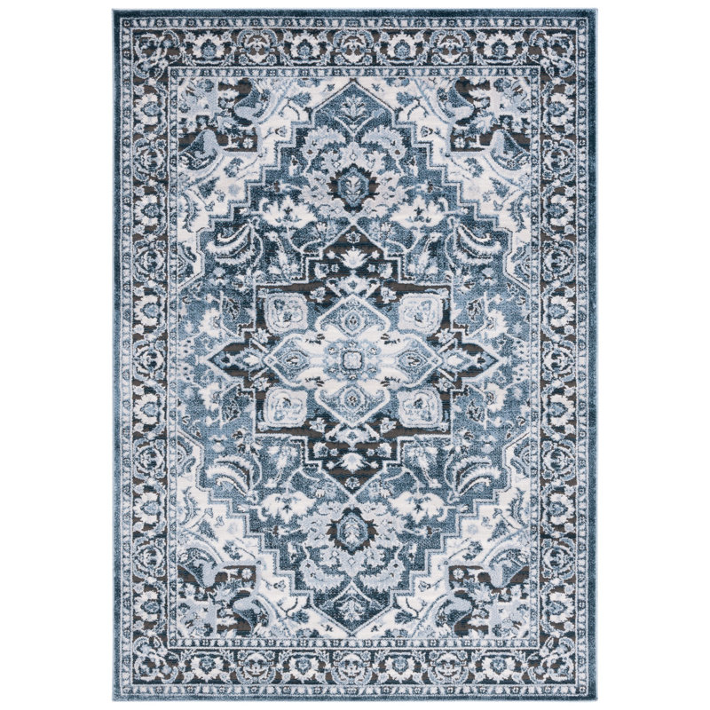 Jareese Performance Oriental Rug, Round 6'7"