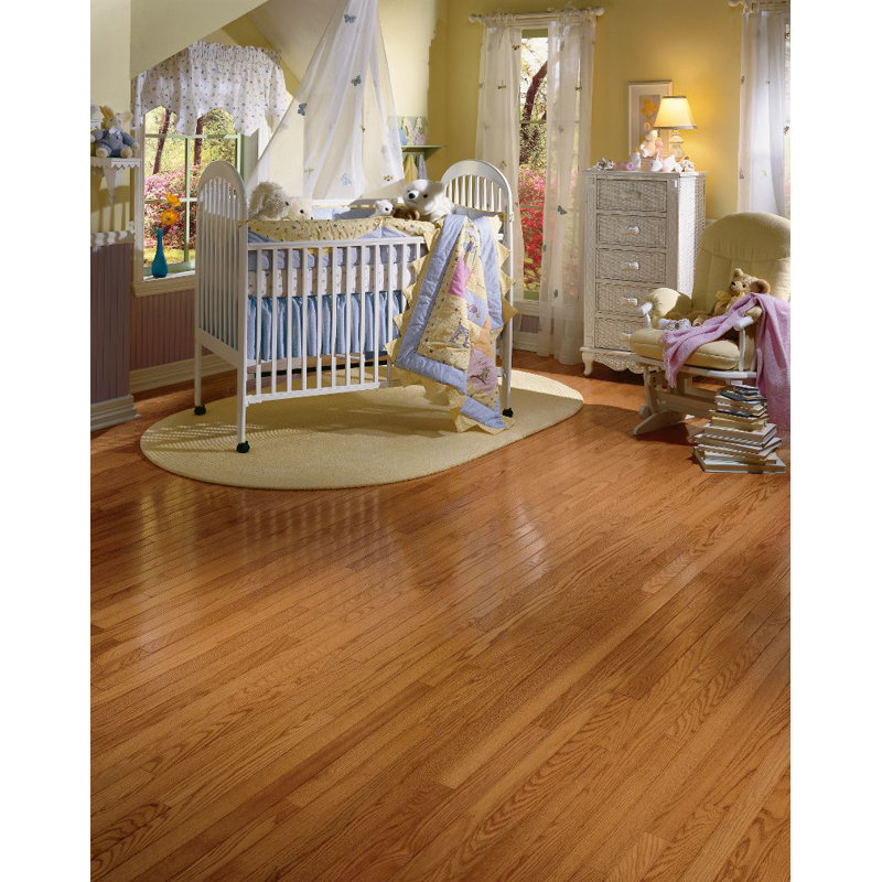 Parquet en chêne massif de 3/4 po d'épaisseur x 3 1/4 po x longueur variable, Miel
