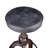 Upholstered Adjustable Height Counter Stool with Metal Frame-83971088