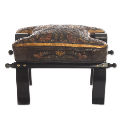 Higginsport Solid Wood Accent Stool