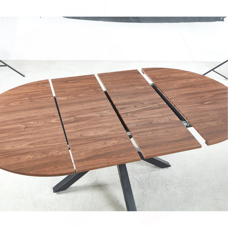 Extensible Table Leg,DINING TABLE,OFFICE TABLE,COFFEE TABLE,MDF, Walnut