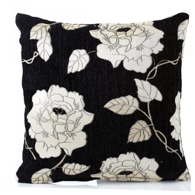 Piedmt Floral Square Cushion