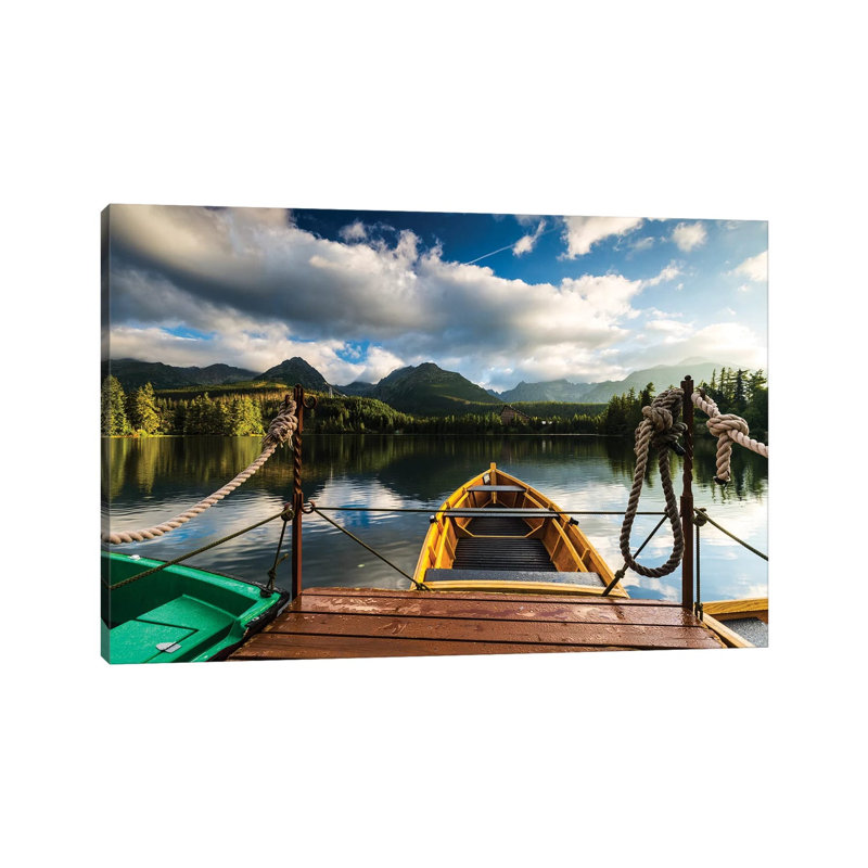 Slovakia, Tatra Mountains, Štrbské Pleso by Mikolaj Gospodarek - Wrapped Canvas Print, 66.04 cm H x 45.72 cm W x 1.91 cm D