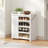 Foldable Shoe Rack For Home - Bamboo Entryway Shoe Organizer With Dust-Proof Curtain, Multi-Layer Design For Easy Storage