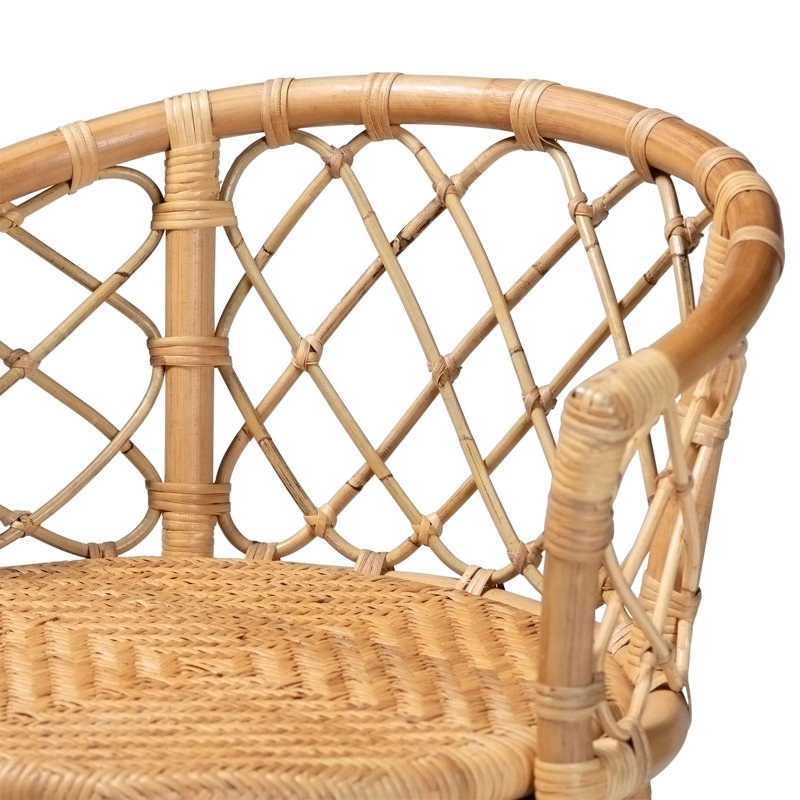 Tabouret de bar en rotin