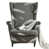 100 % coton gris clair est en rupture de stock