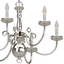 Lustree 6 lumières façon bougie/classique-11801545