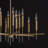 12 - Light Dimmable Modern Linear Chandelier
