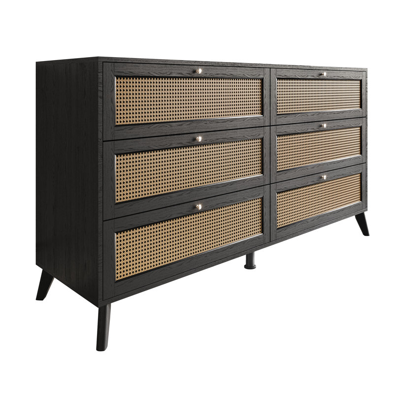 Commode Porston, Noir
