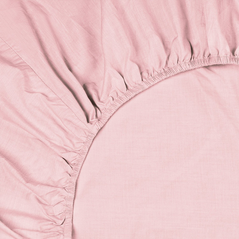 Melange Blush King Sheet Set 200TC, King Sheet Set with 2 Pillowcases, Blush