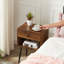 Ensemble de chambre à coucher, ensemble de lit et table de chevet 3 pièces (ensemble de 3)-630534805-630534807
