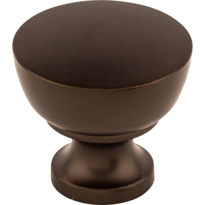 Bergen 1 1/4" Diameter Mushroom Knob, Oiled Rubbed Bronze