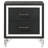 Malcolm Black 2-Drawer Nightstand Bedside Table