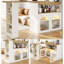 Solid Wood Kitchen Island