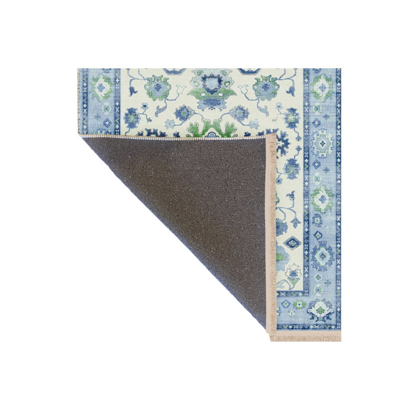 Tapis vert Mosso, 2'6" x 4'11"