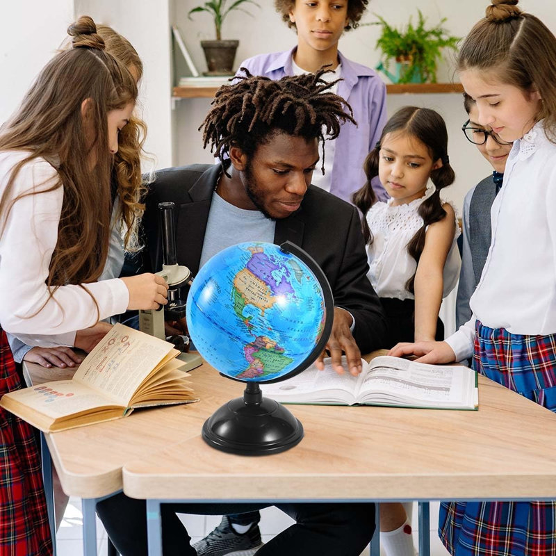 Globe terrestre 8 pouces avec support