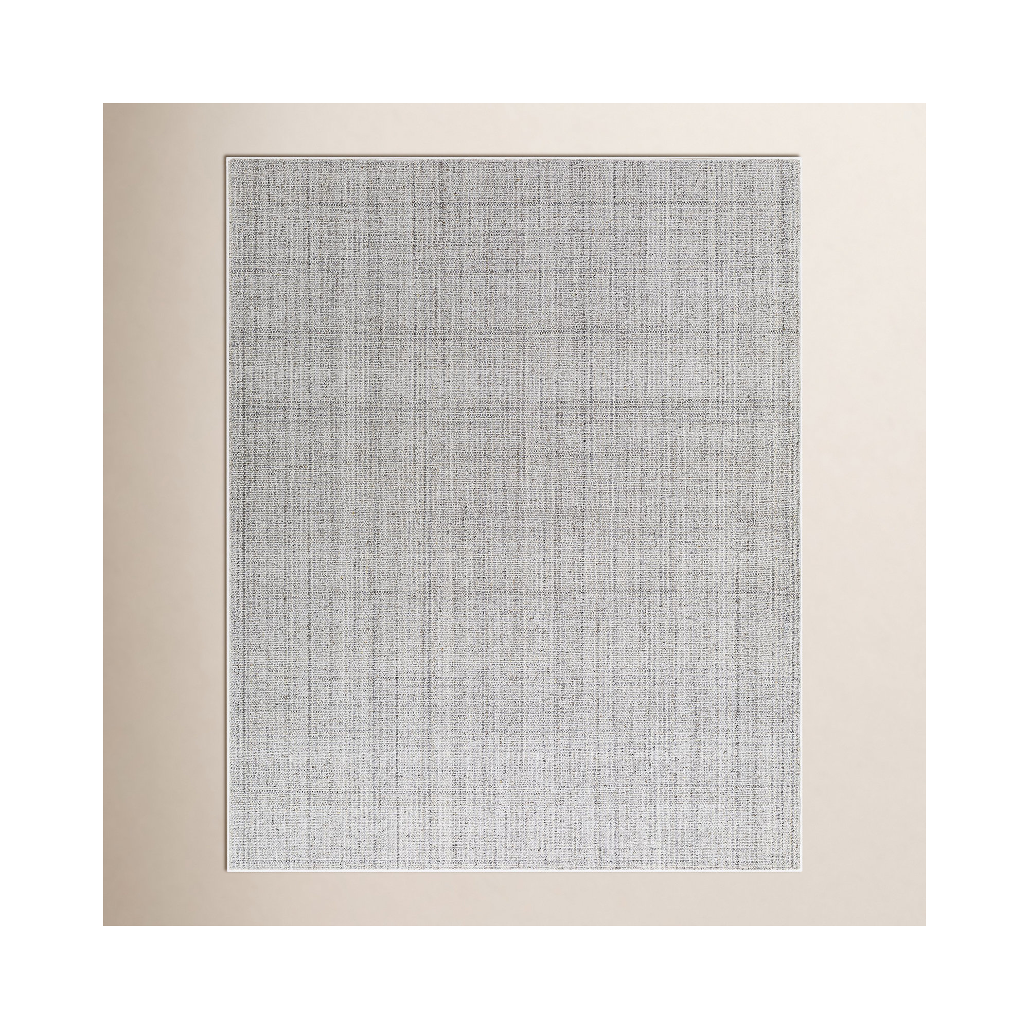 Honorine Handmade Recycled P.E.T White Indoor/Outdoor Rug, Rectangle 10' x 14'