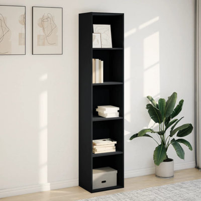 vidaXL Bookcase Engineered Wood Standard Bookcase Rectangular