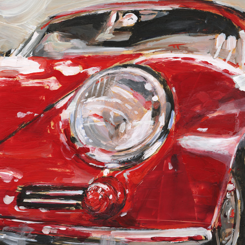 Sportscar Collection I by Ethan Harper - Wrapped Canvas Painting, 91cm H x 91cm W