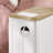 13.8'' W Nightstand with Charging Station Narrow Slim Bedside Table with Drawer, USB & Type-C Ports White